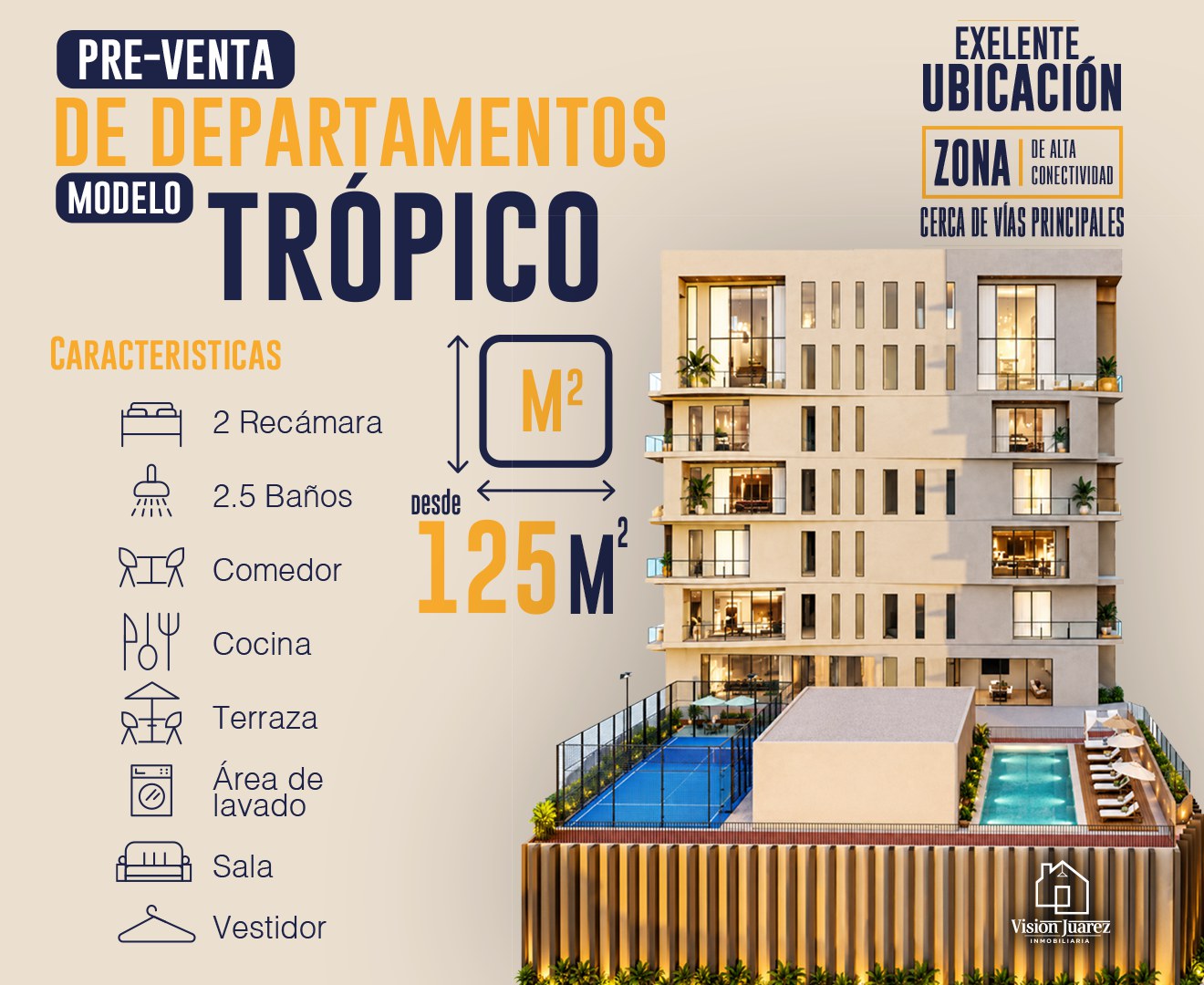 Departamentos ORION LAT-31 Tropico